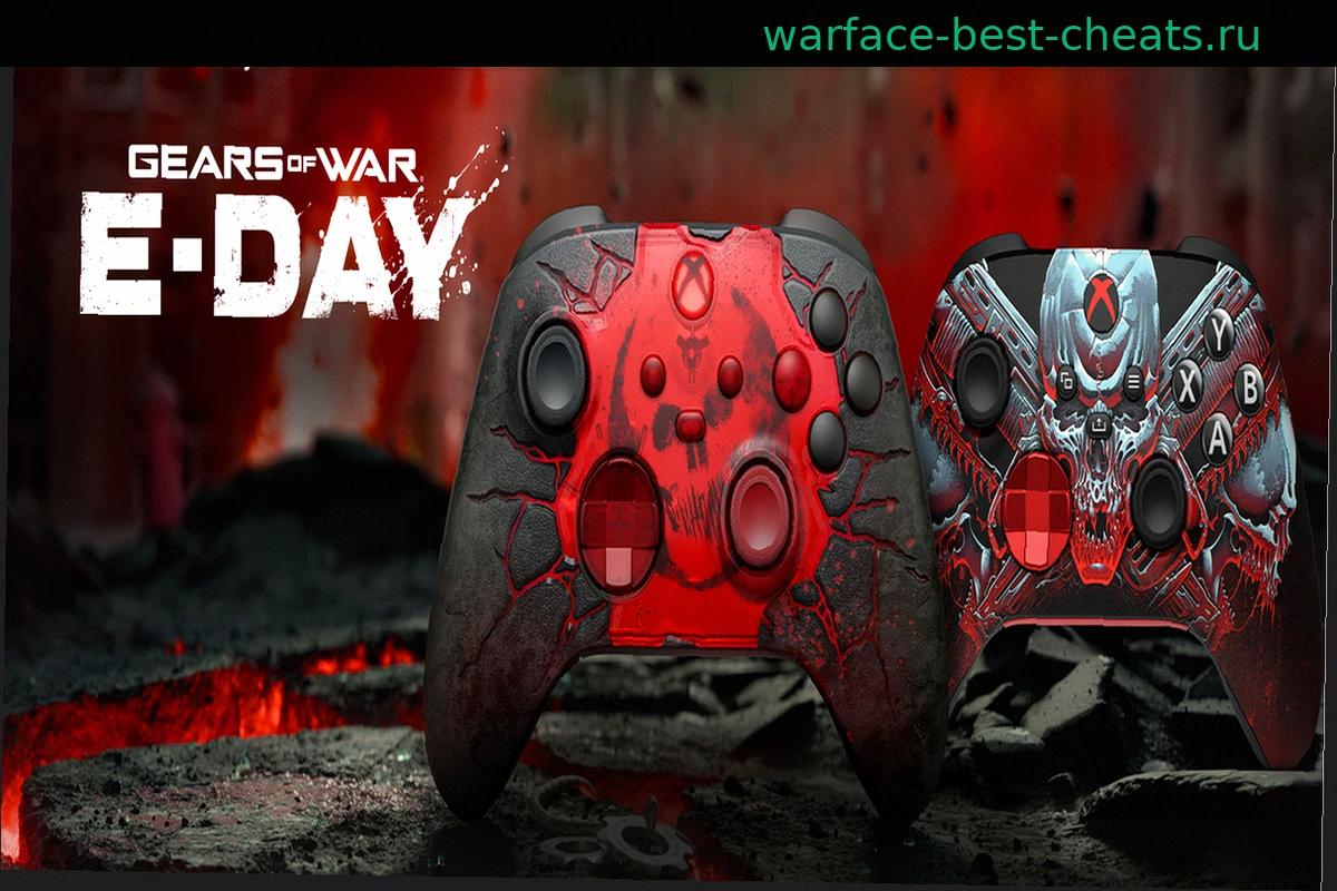 Microsoft представляет контроллеры в стиле Gears of War: E-Day