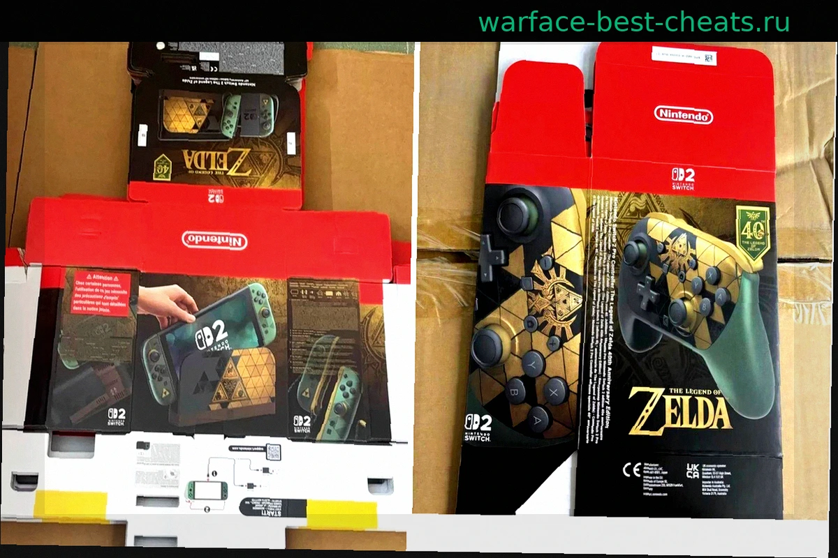 Nintendo Switch 2: Лимитированная версия к 40-летию The Legend of Zelda?